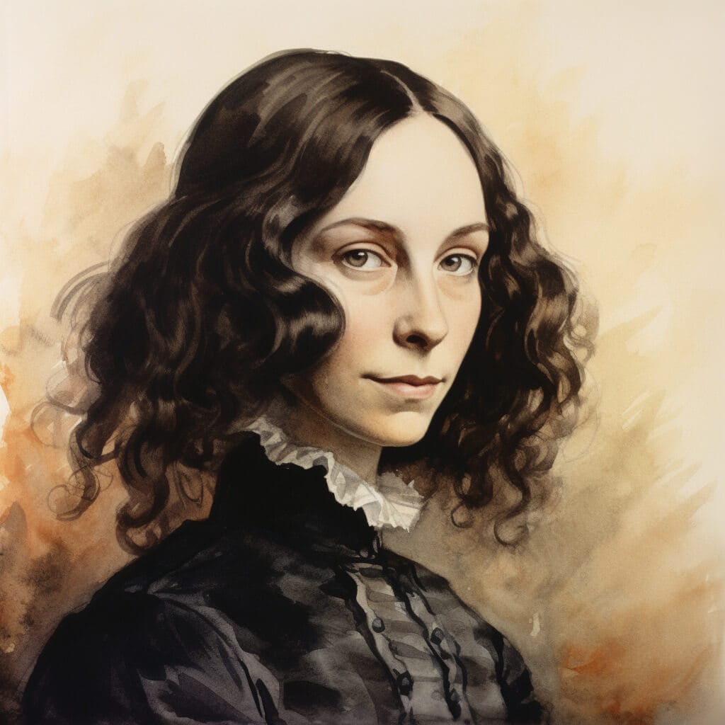 Elizabeth Barrett Browning icon