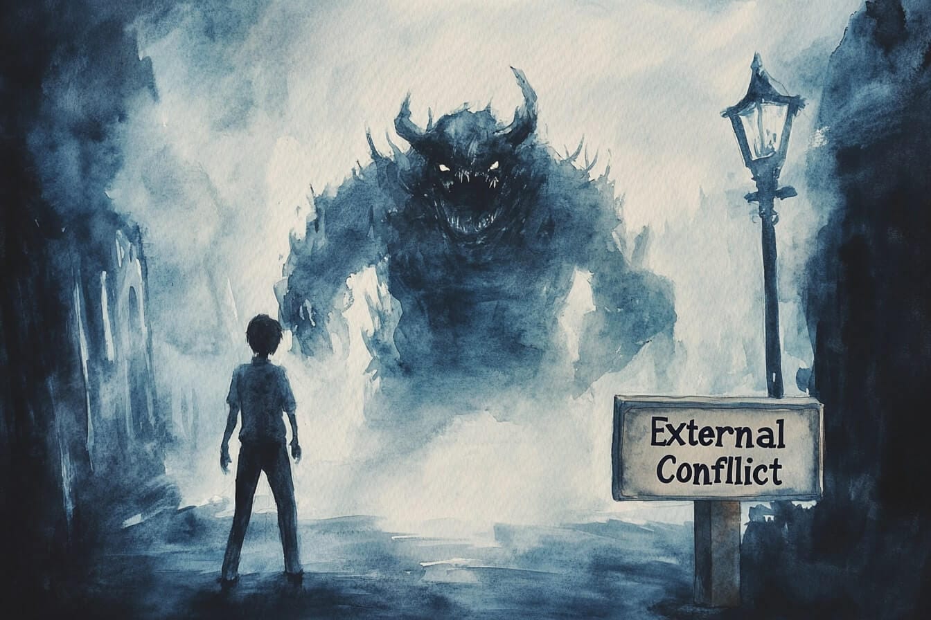 External Conflict - Definition, Types & Examples - Poem Analysis