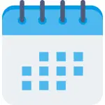 Calender icon large